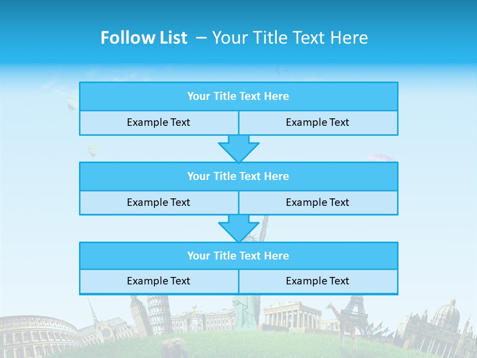 Style Building Paris PowerPoint Template
