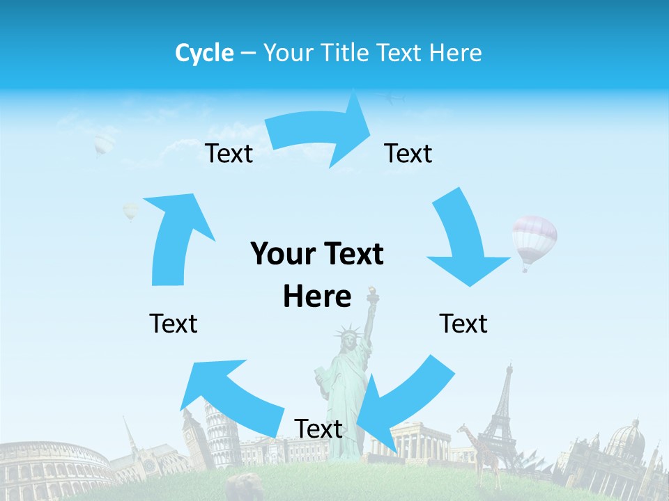 Style Building Paris PowerPoint Template