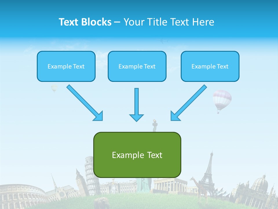 Style Building Paris PowerPoint Template