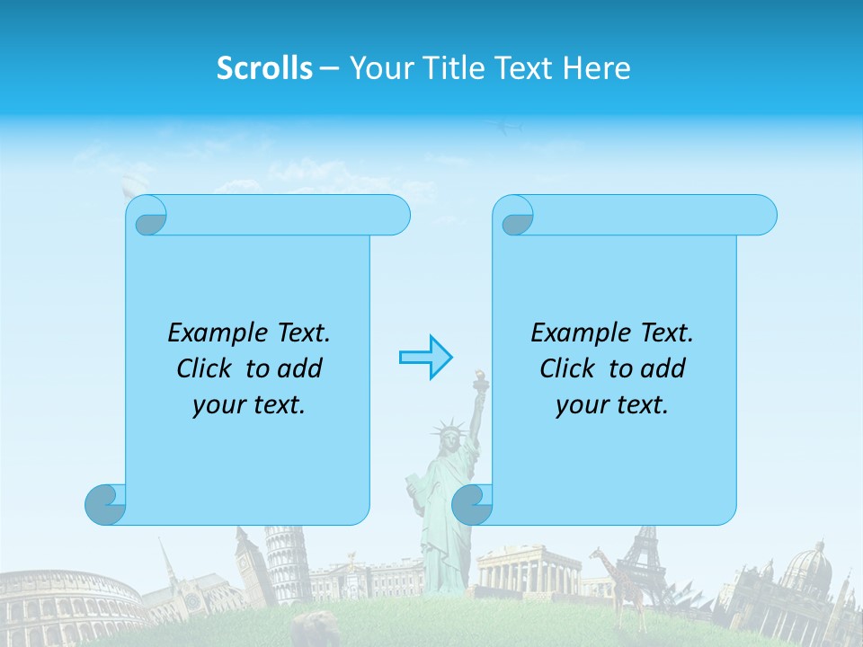 Style Building Paris PowerPoint Template