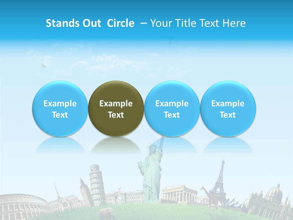 Style Building Paris PowerPoint Template