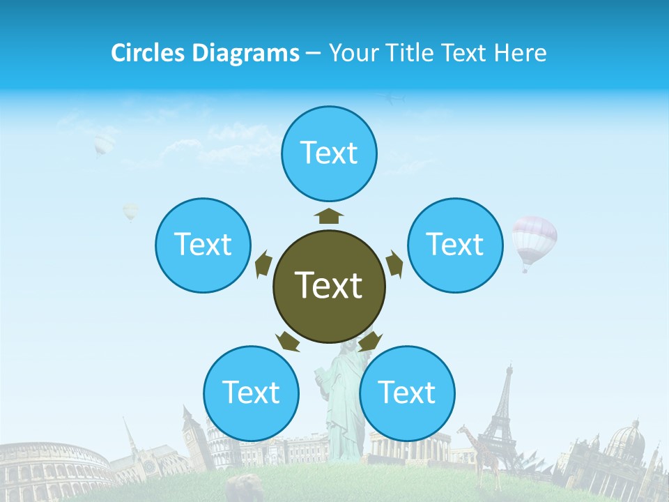 Style Building Paris PowerPoint Template