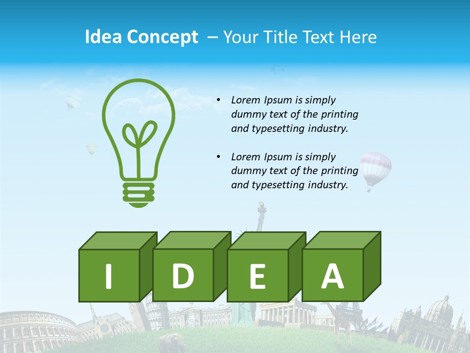 Style Building Paris PowerPoint Template