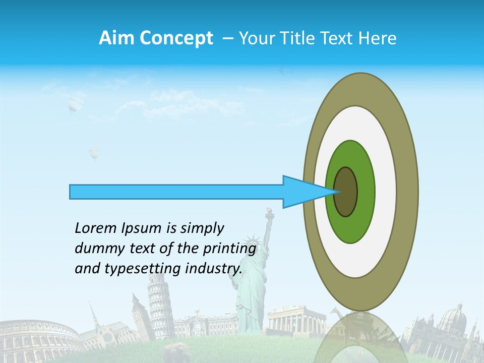 Style Building Paris PowerPoint Template