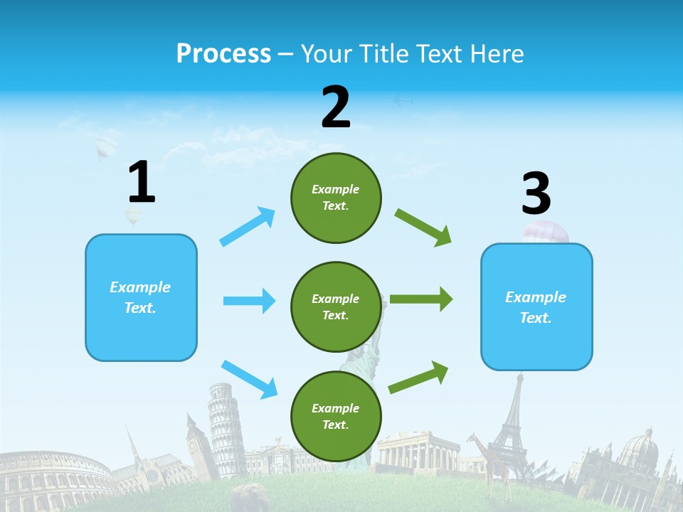 Style Building Paris PowerPoint Template