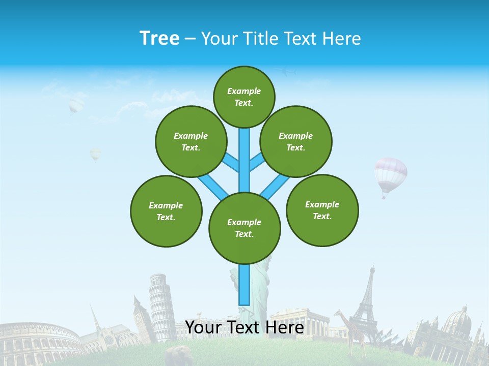 Style Building Paris PowerPoint Template