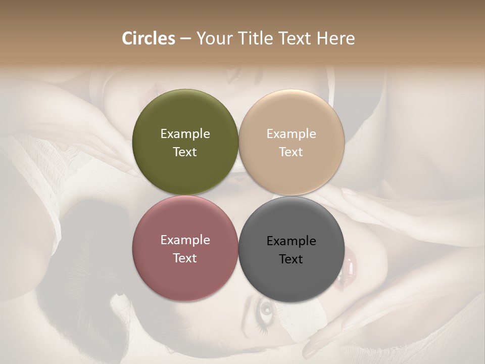 Therapy Hand Female PowerPoint Template