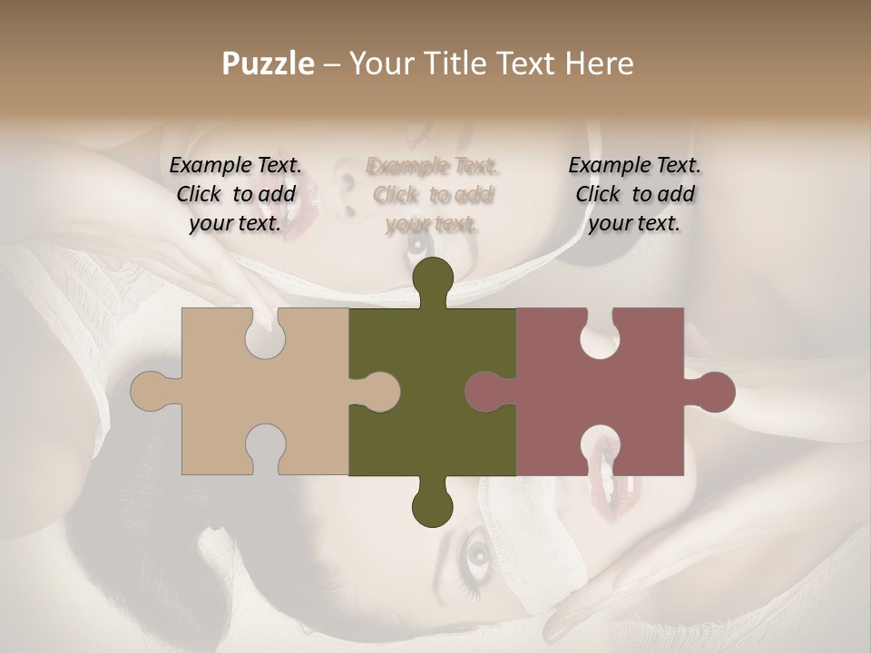 Therapy Hand Female PowerPoint Template