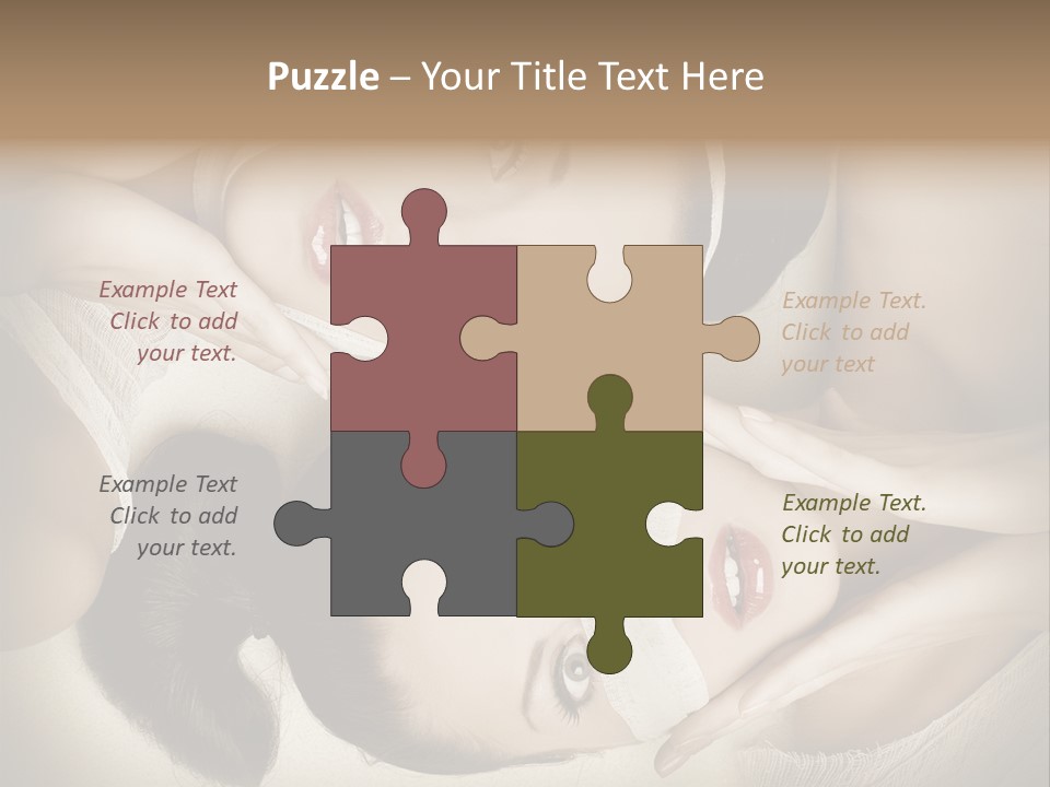 Therapy Hand Female PowerPoint Template