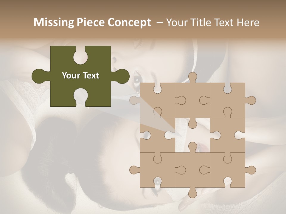 Therapy Hand Female PowerPoint Template