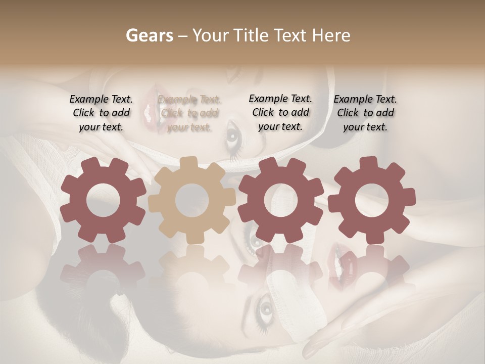 Therapy Hand Female PowerPoint Template