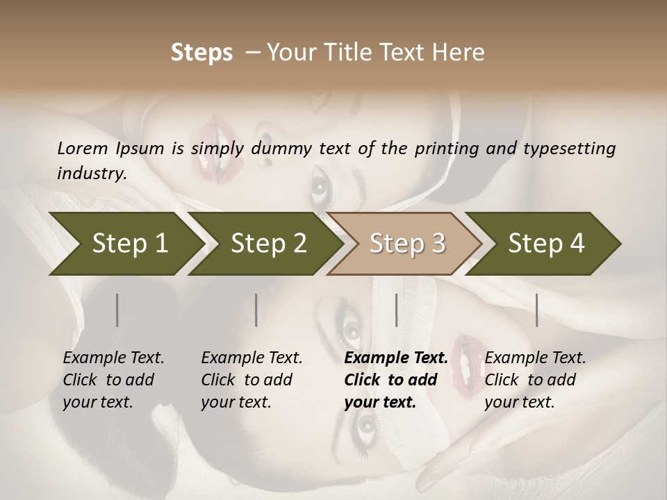 Therapy Hand Female PowerPoint Template