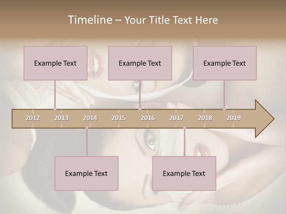 Therapy Hand Female PowerPoint Template