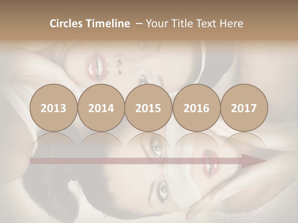 Therapy Hand Female PowerPoint Template