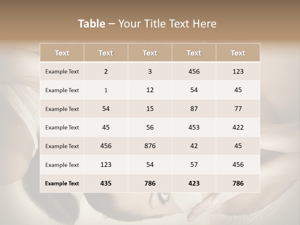 Therapy Hand Female PowerPoint Template