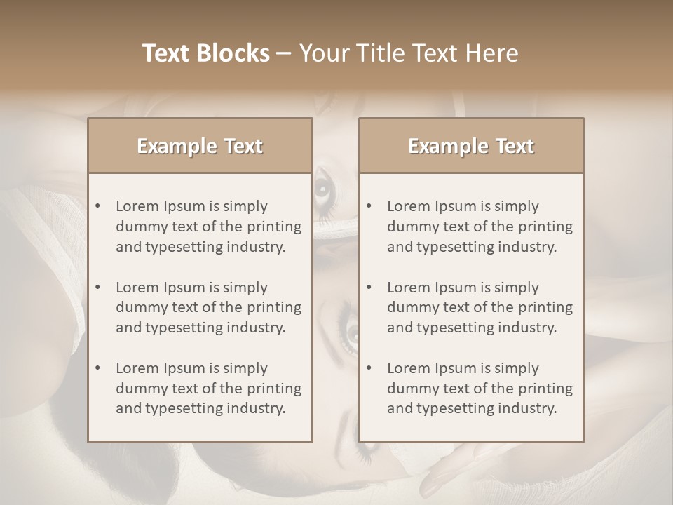 Therapy Hand Female PowerPoint Template