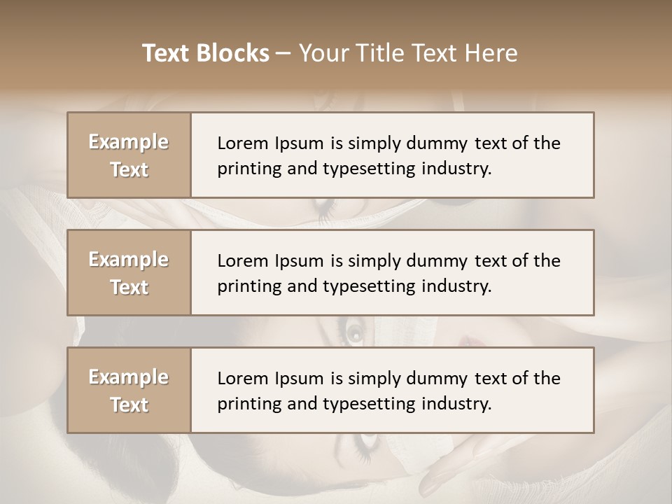 Therapy Hand Female PowerPoint Template