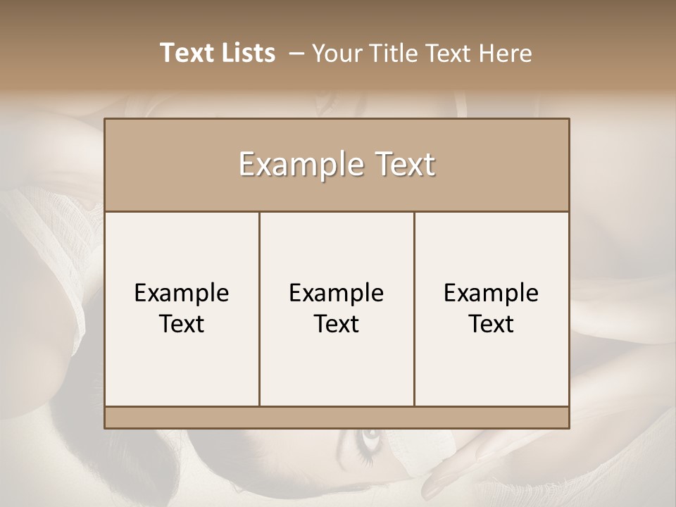 Therapy Hand Female PowerPoint Template