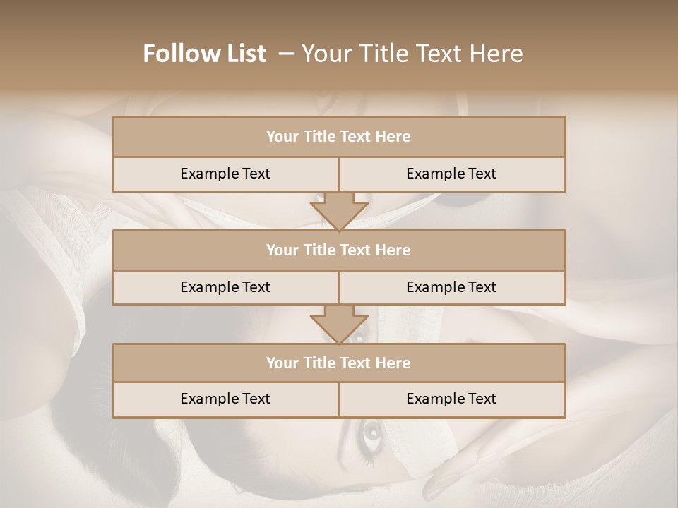 Therapy Hand Female PowerPoint Template