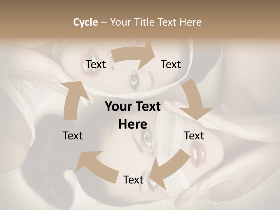 Therapy Hand Female PowerPoint Template