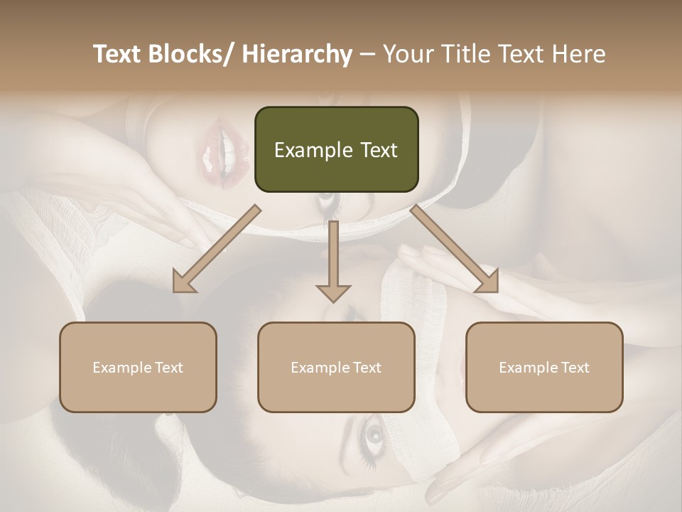 Therapy Hand Female PowerPoint Template
