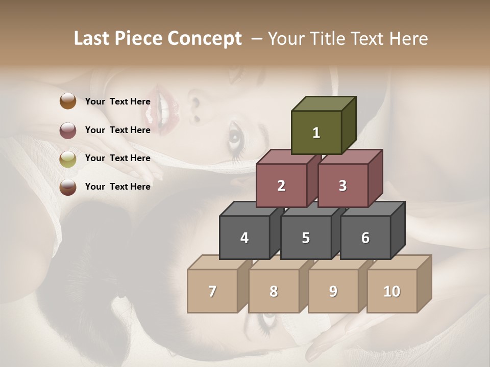 Therapy Hand Female PowerPoint Template