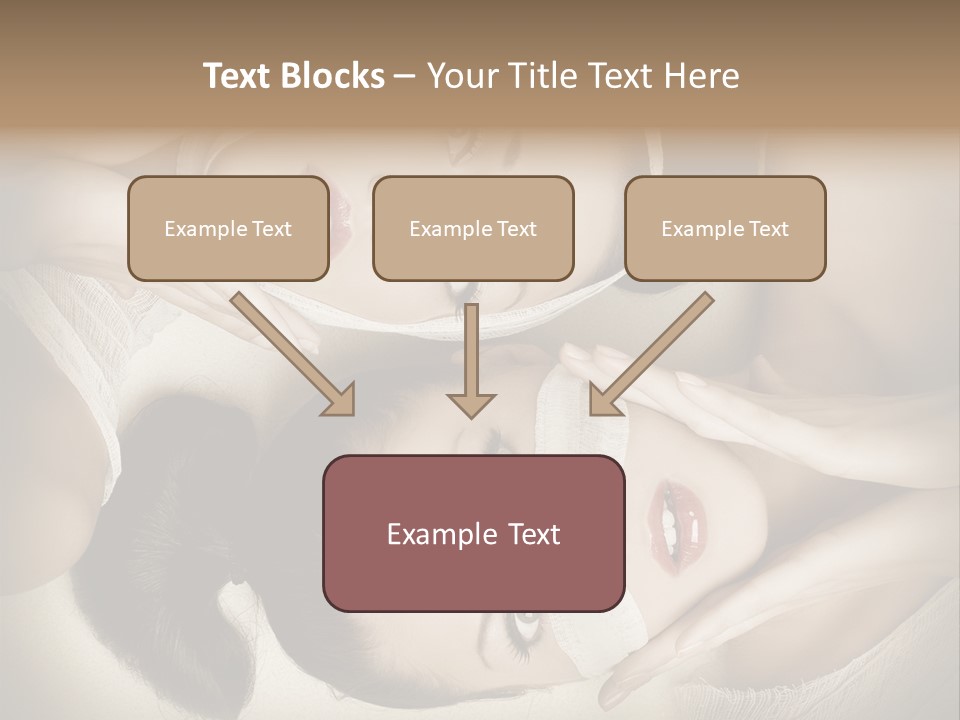 Therapy Hand Female PowerPoint Template