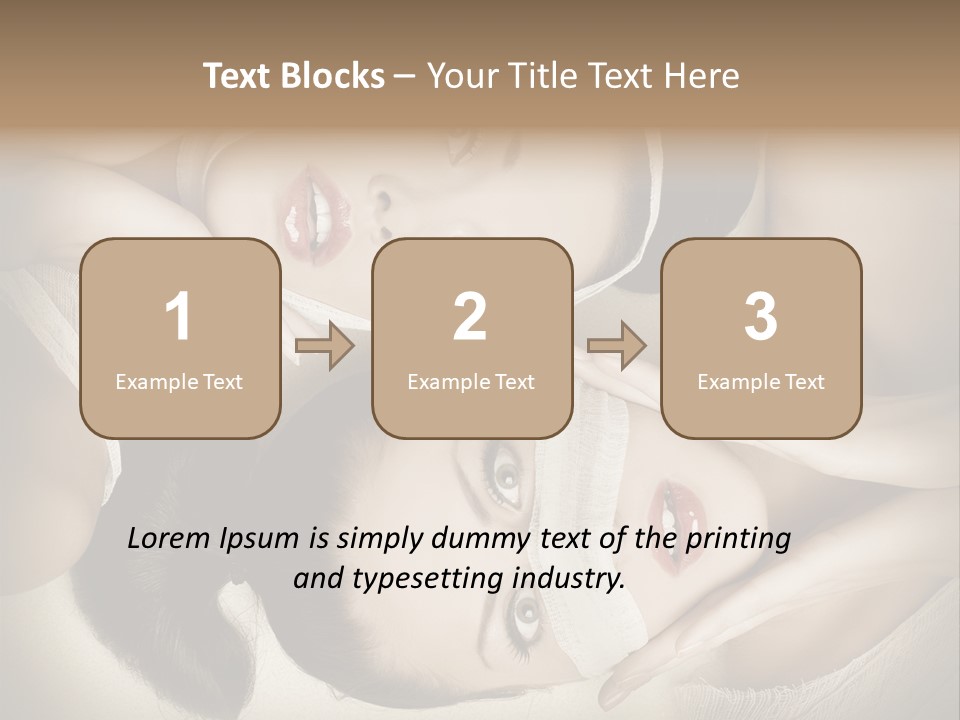 Therapy Hand Female PowerPoint Template