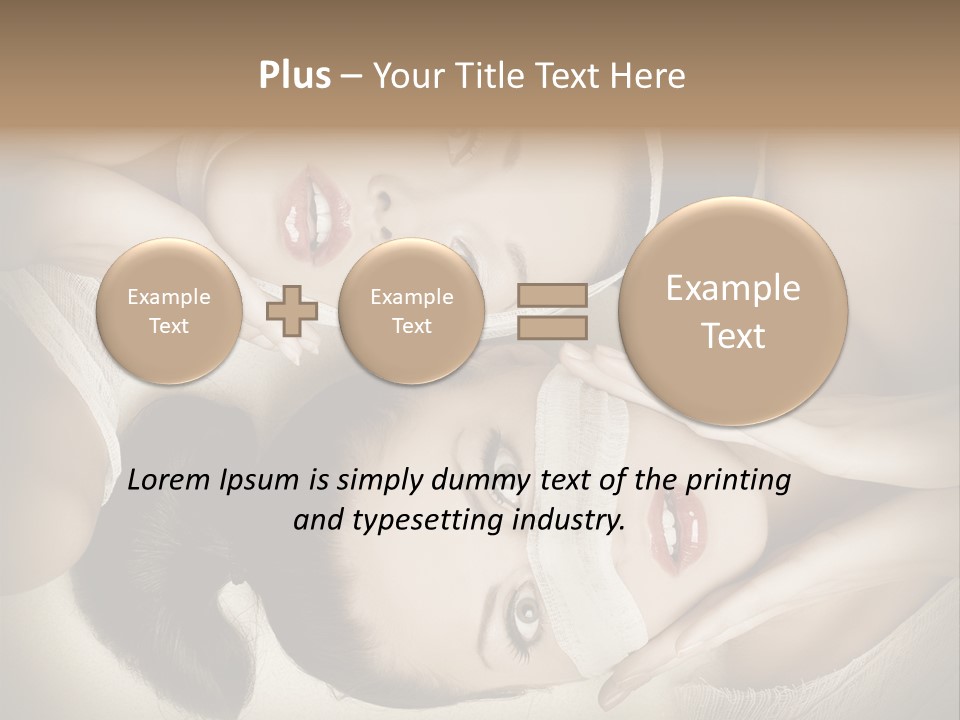 Therapy Hand Female PowerPoint Template