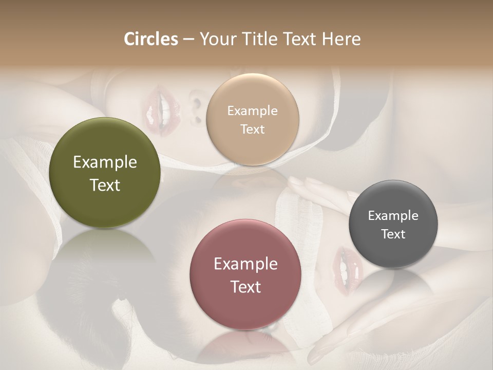 Therapy Hand Female PowerPoint Template