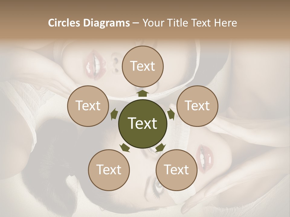 Therapy Hand Female PowerPoint Template