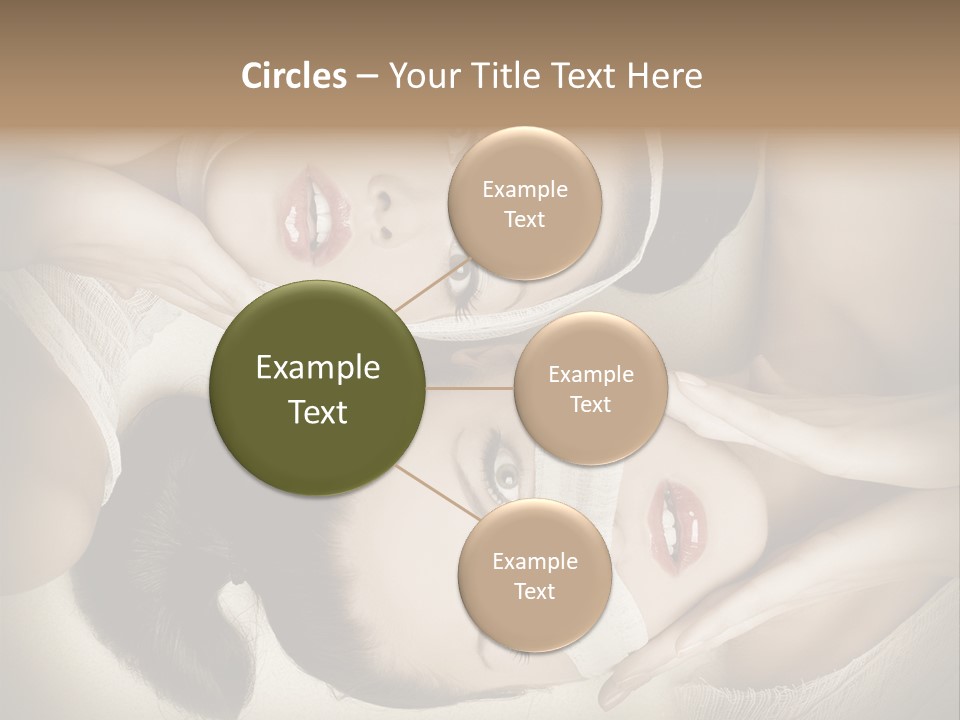 Therapy Hand Female PowerPoint Template