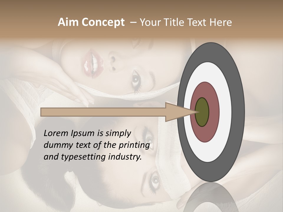 Therapy Hand Female PowerPoint Template