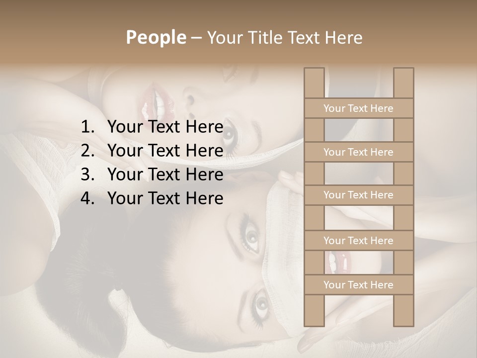 Therapy Hand Female PowerPoint Template