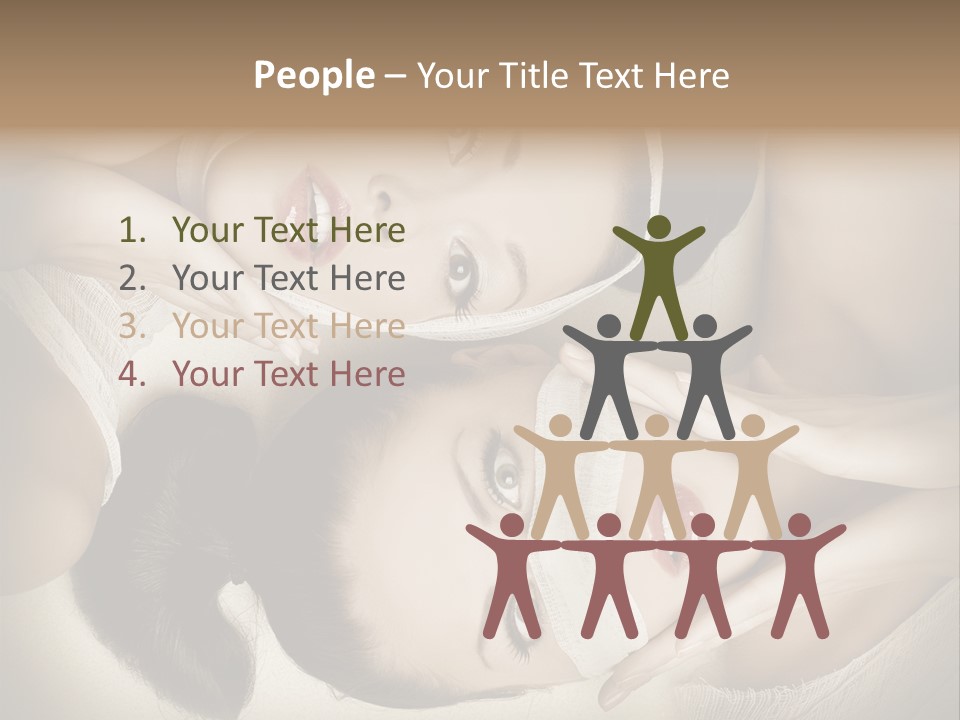 Therapy Hand Female PowerPoint Template