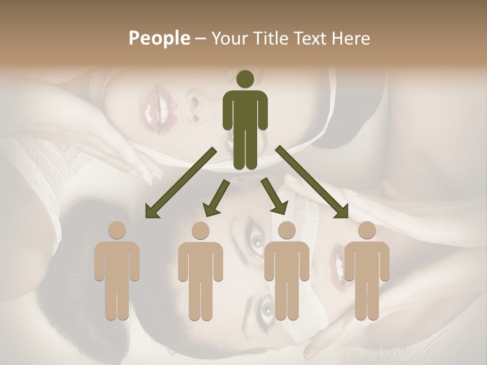 Therapy Hand Female PowerPoint Template