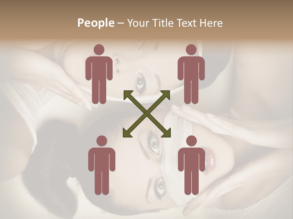 Therapy Hand Female PowerPoint Template