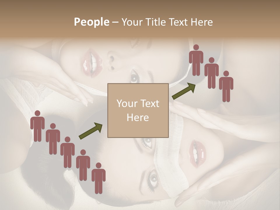 Therapy Hand Female PowerPoint Template