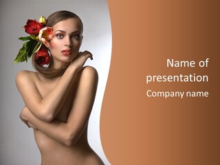 Art Makeup Voluptuous PowerPoint Template