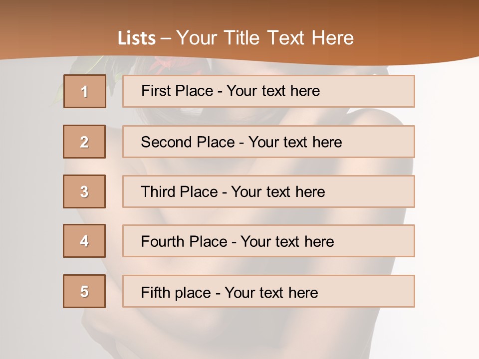 Art Makeup Voluptuous PowerPoint Template