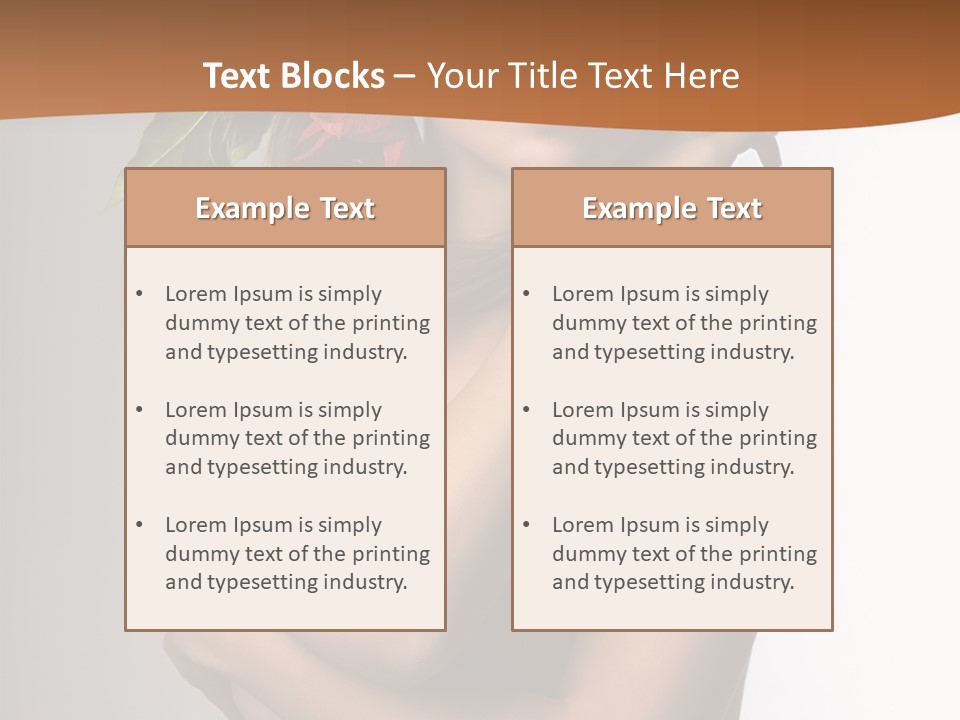 Art Makeup Voluptuous PowerPoint Template