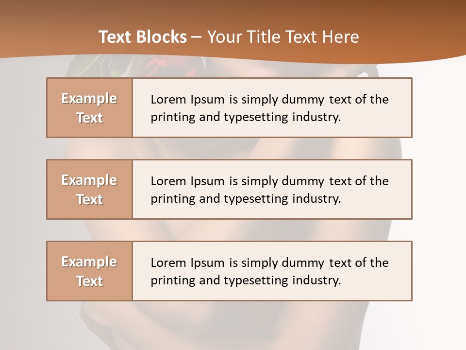 Art Makeup Voluptuous PowerPoint Template