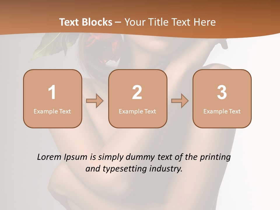 Art Makeup Voluptuous PowerPoint Template