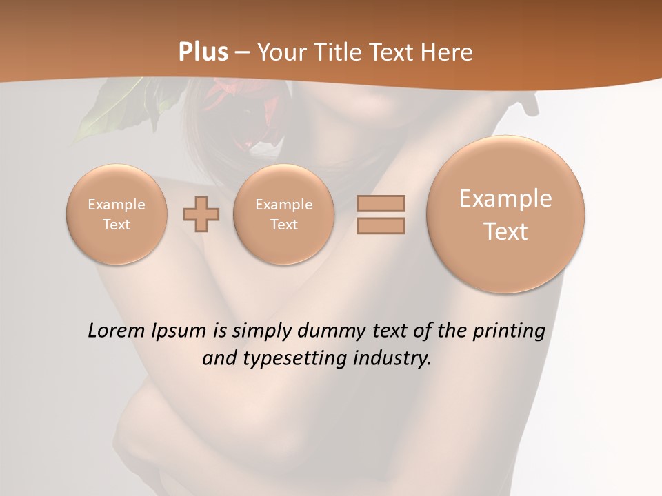 Art Makeup Voluptuous PowerPoint Template