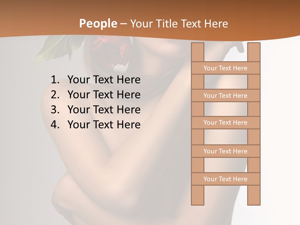 Art Makeup Voluptuous PowerPoint Template