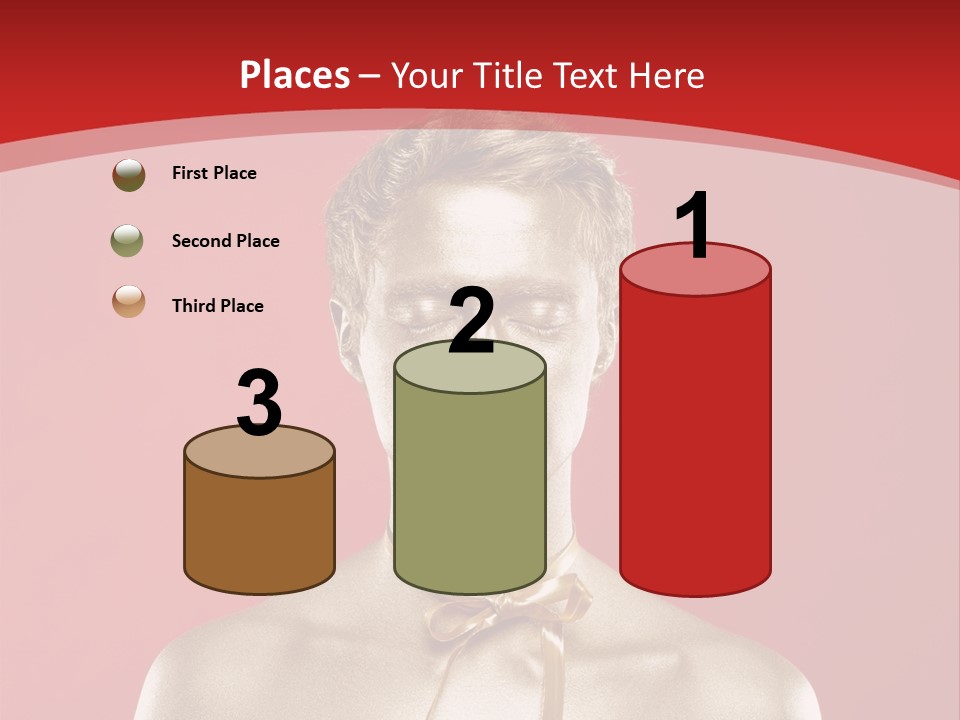 Gift Guy Portrait PowerPoint Template