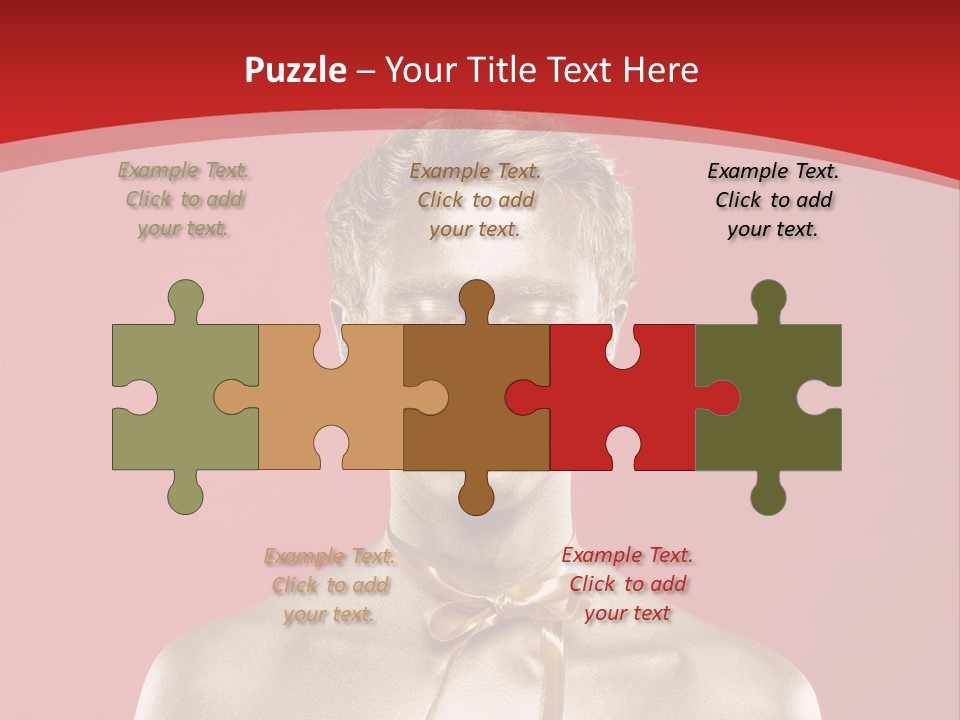 Gift Guy Portrait PowerPoint Template