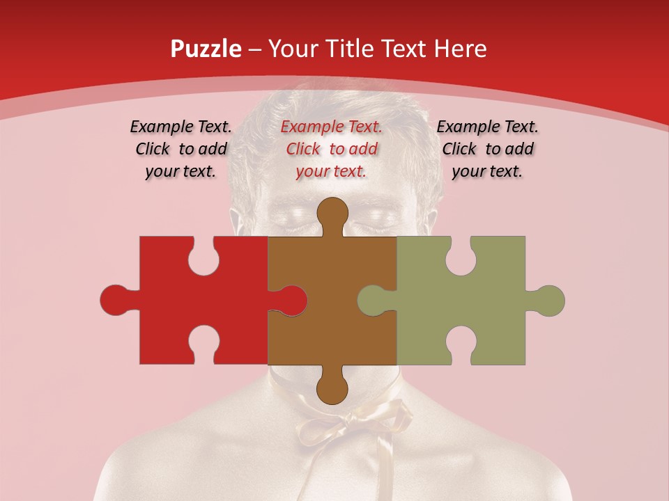 Gift Guy Portrait PowerPoint Template