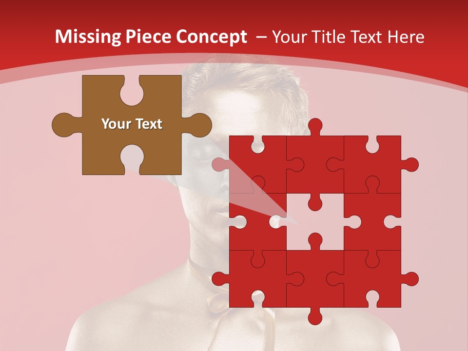 Gift Guy Portrait PowerPoint Template