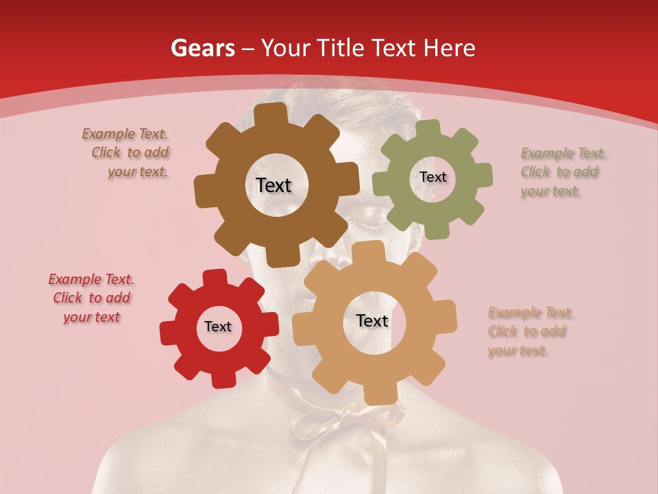 Gift Guy Portrait PowerPoint Template